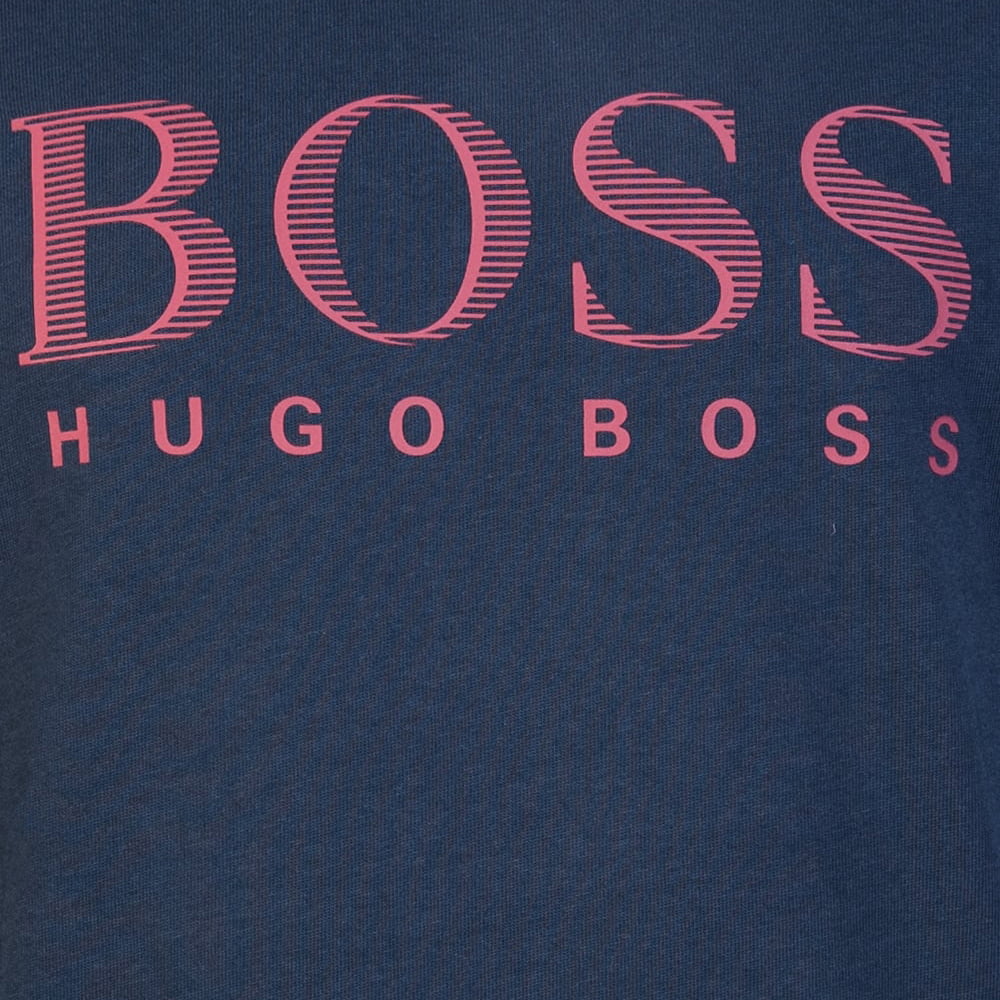Boss Camisola Sweat Sweatshirt Dk.blue Azul Escuro Shot5