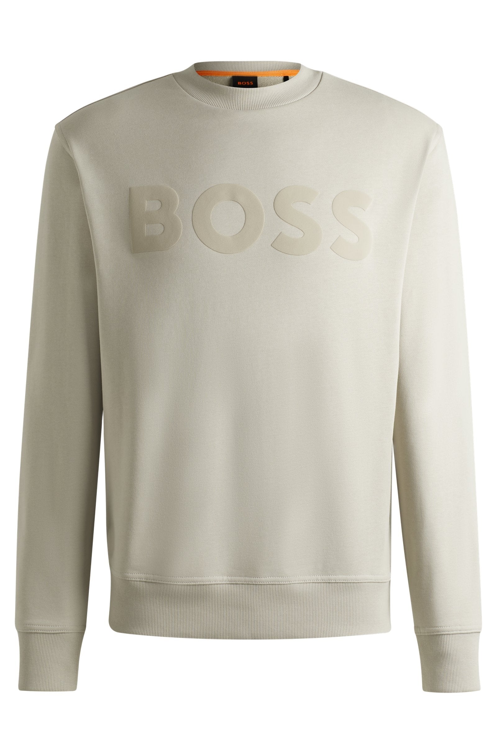 Boss Camisola Sweat Webasiccrew Lt.bege Beige Claro_shot1