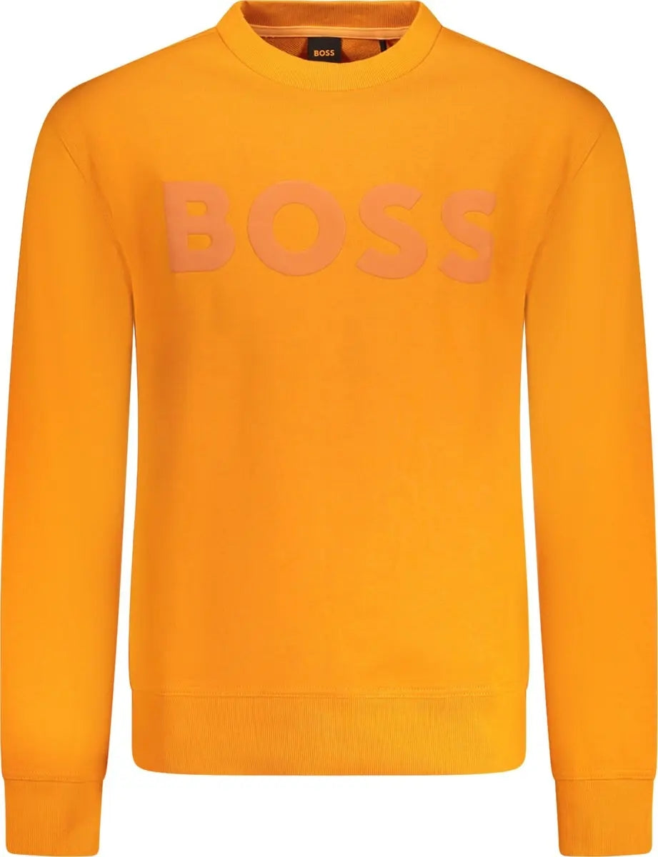 Boss Camisola Sweat Webasiccrew Orange Laranja_shot1