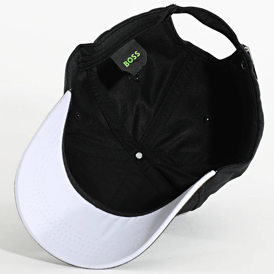 Boss Cap Hat Cap Bold Black Preto_shot4