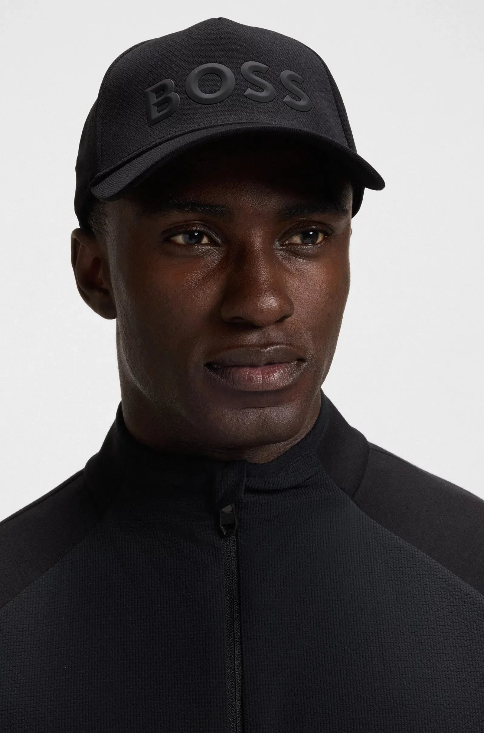 Boss Cap Hat Pyer Golf Black Preto_shot4
