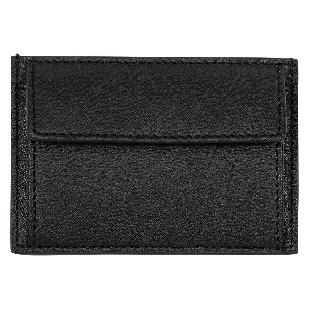 Boss Carteira Wallet Zair Coinscard Black Preto_shot1