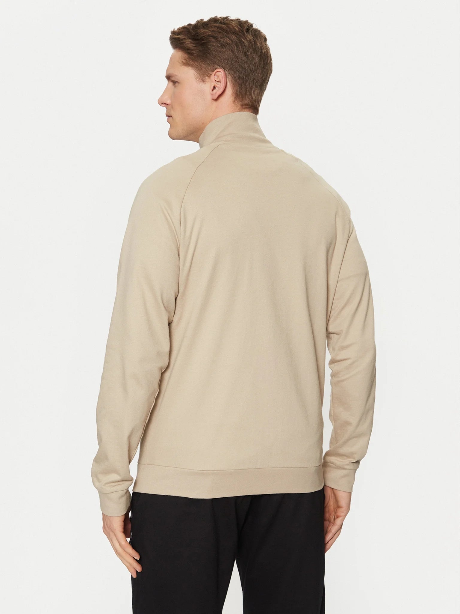 Boss Casaco Training Sweat Training Authenticjacke Lt.bege Beige Claro_shot1