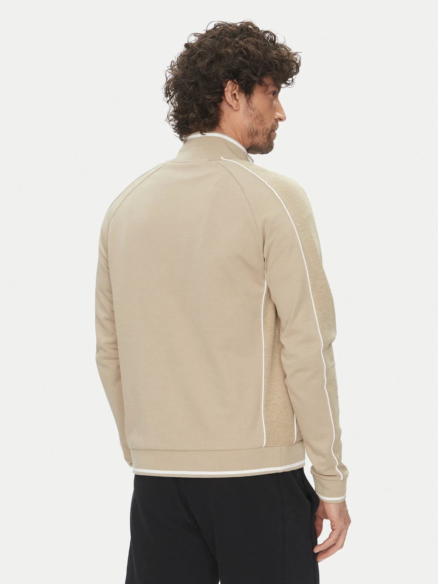 Boss Casaco Training Sweat Training Tracksuit J Lt.bege Beige Claro_shot2