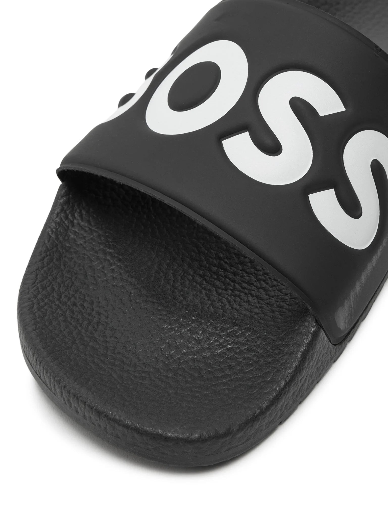 Boss Chinelos Slippers Aryeh Slid Npv Blk White Preto Branco_shot5