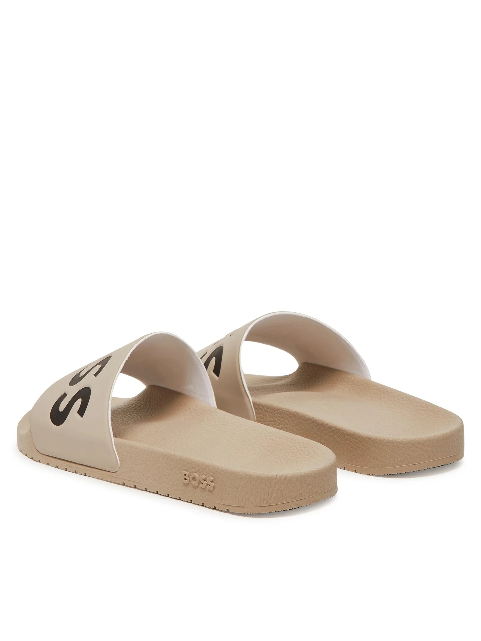 Chinelos Boss Aryeh Light Beige Branco