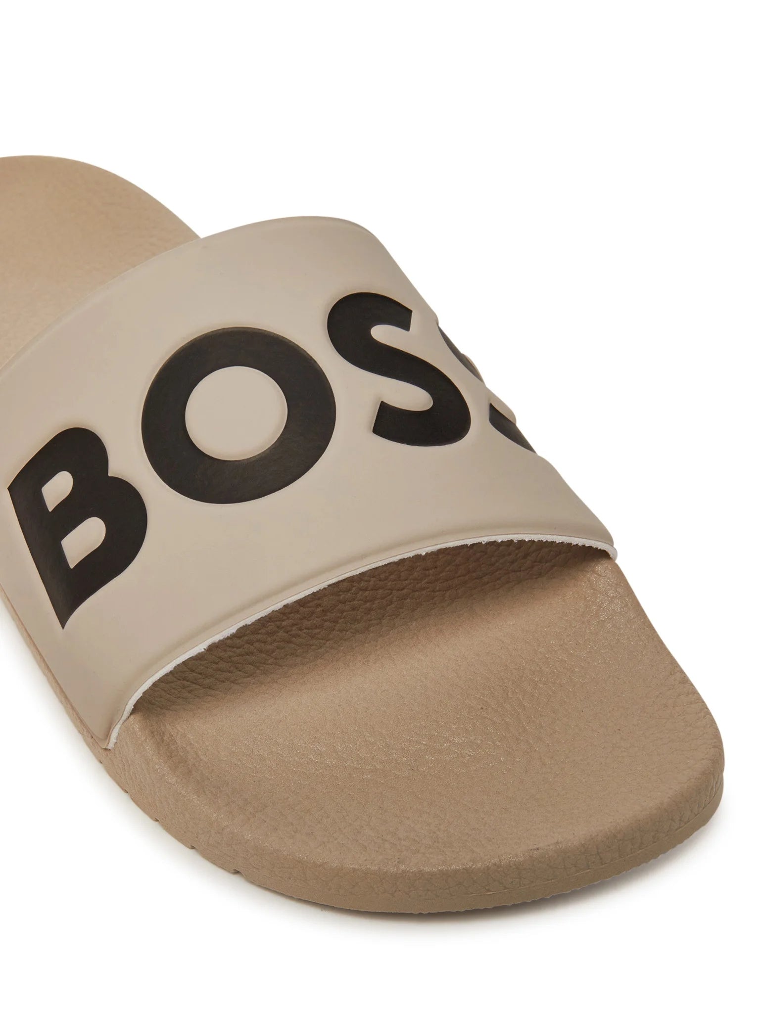 Chinelos Boss Aryeh Light Beige Branco