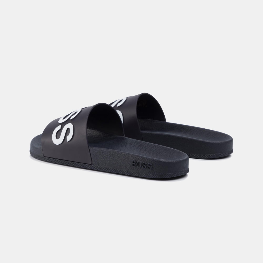 Boss Chinelos Slippers Bayslidrblg Navy Black Navy Preto Shot7
