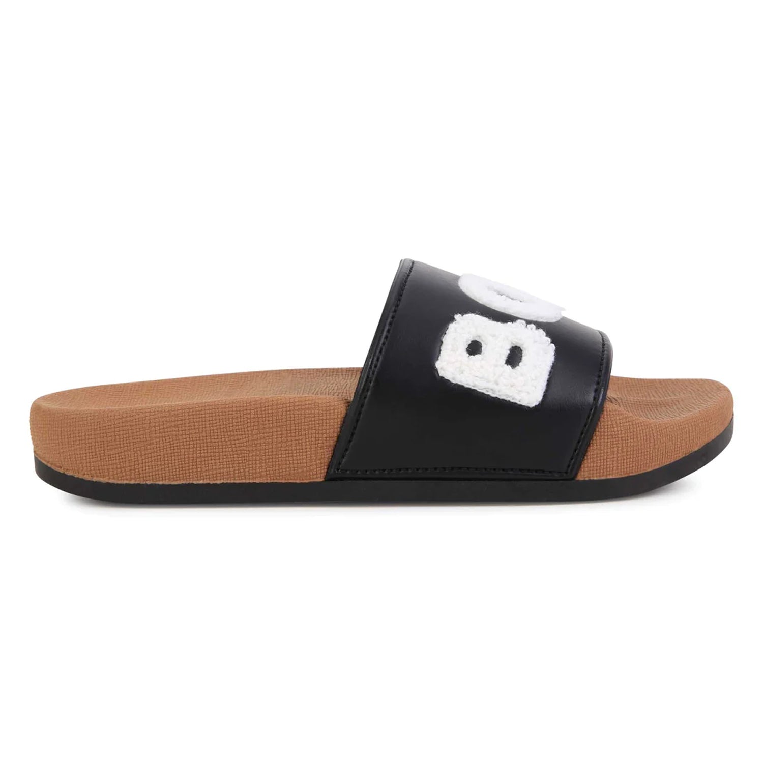 Boss Chinelos Slippers J29358 Blk Brown Preto Castanho_shot2
