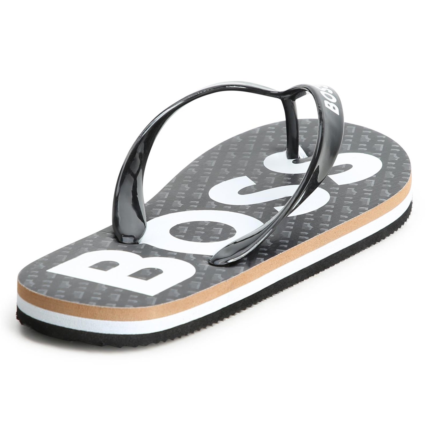 Boss Chinelos Slippers J50850 Blk Multi Preto Multicolor_shot3