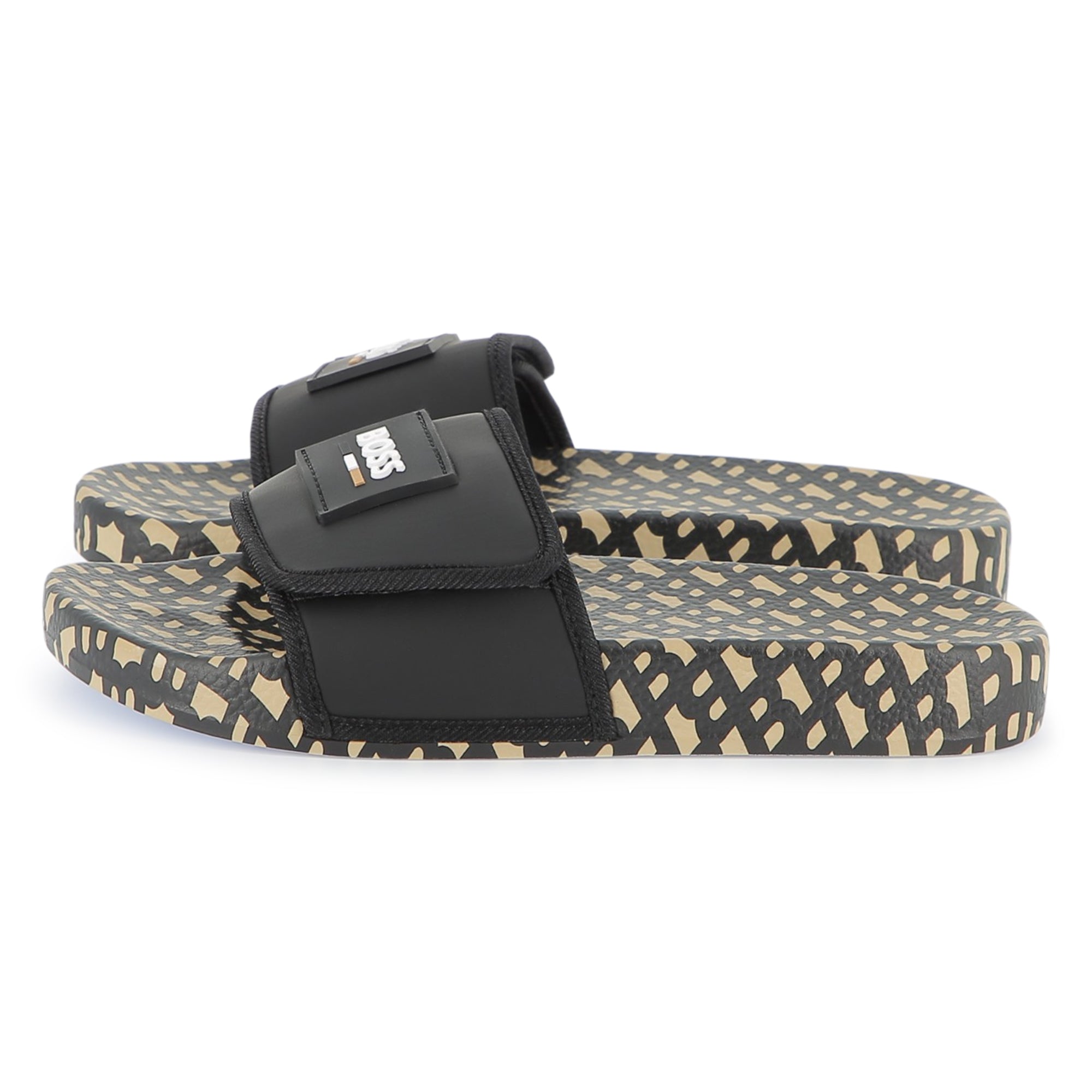 Boss Chinelos Slippers J51647 Black Preto_shot1