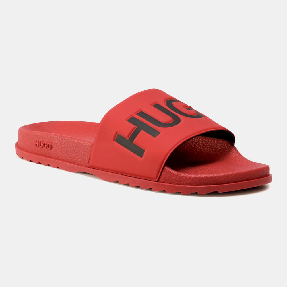 Boss Chinelos Slippers Match Slid Rbl Red Vermelho Shot2