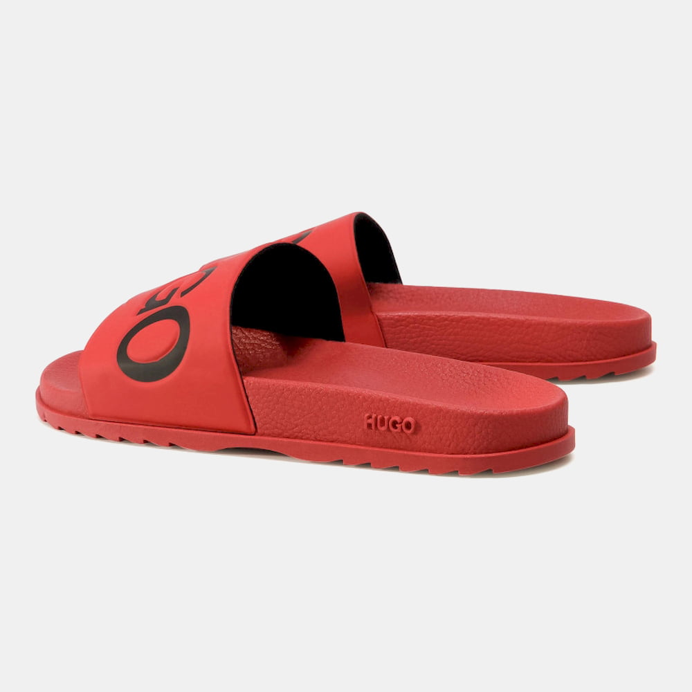 Boss Chinelos Slippers Match Slid Rbl Red Vermelho Shot4