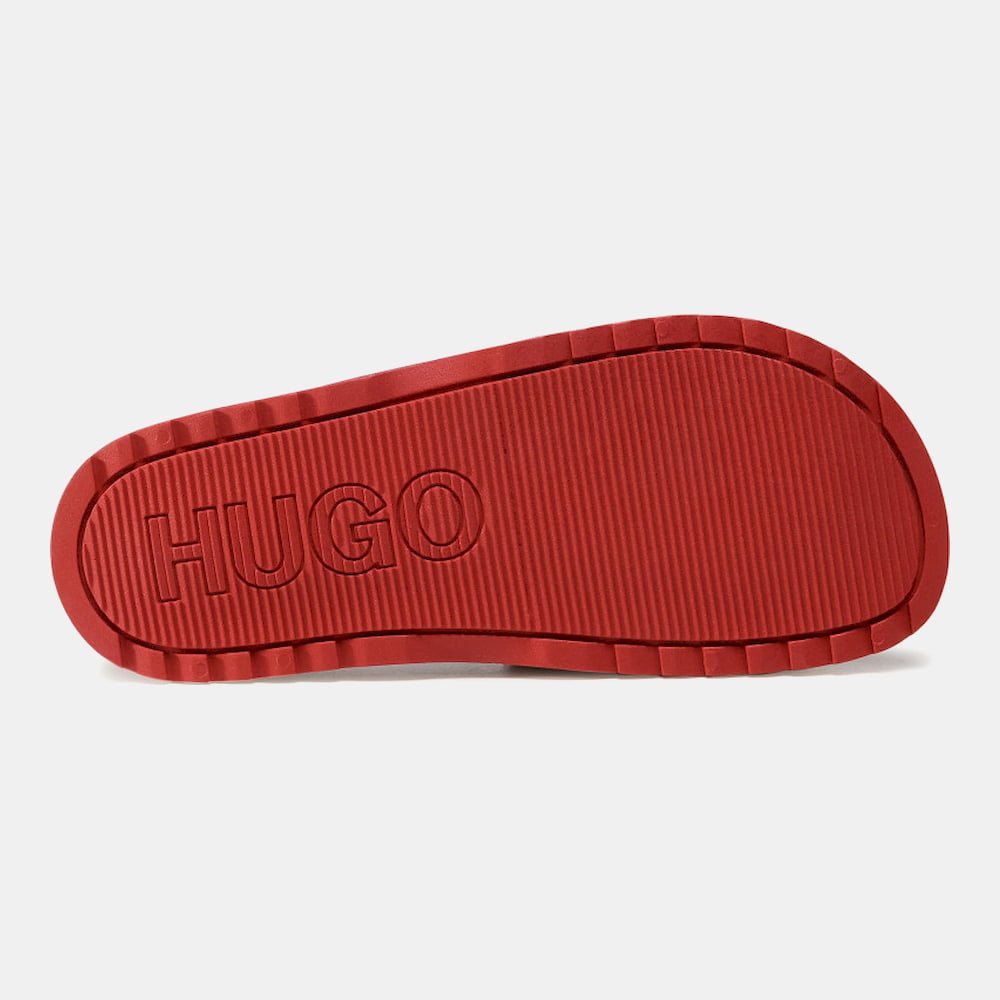 Boss Chinelos Slippers Match Slid Rbl Red Vermelho Shot8