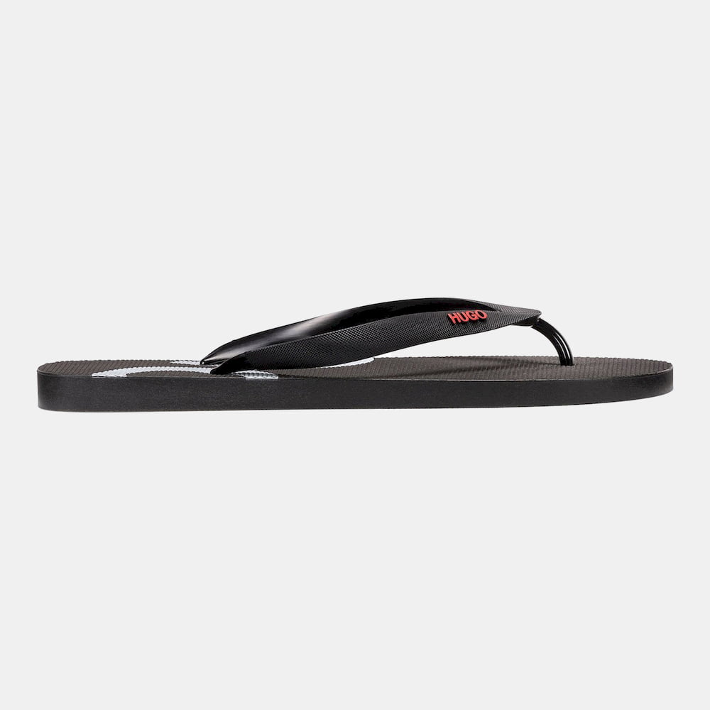 Boss Chinelos Slippers Onfirethngrbl2 Black Preto Shot6