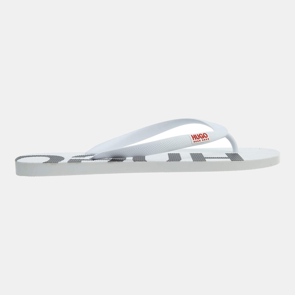 Boss Chinelos Slippers Onfirethngrblg White Branco Shot6