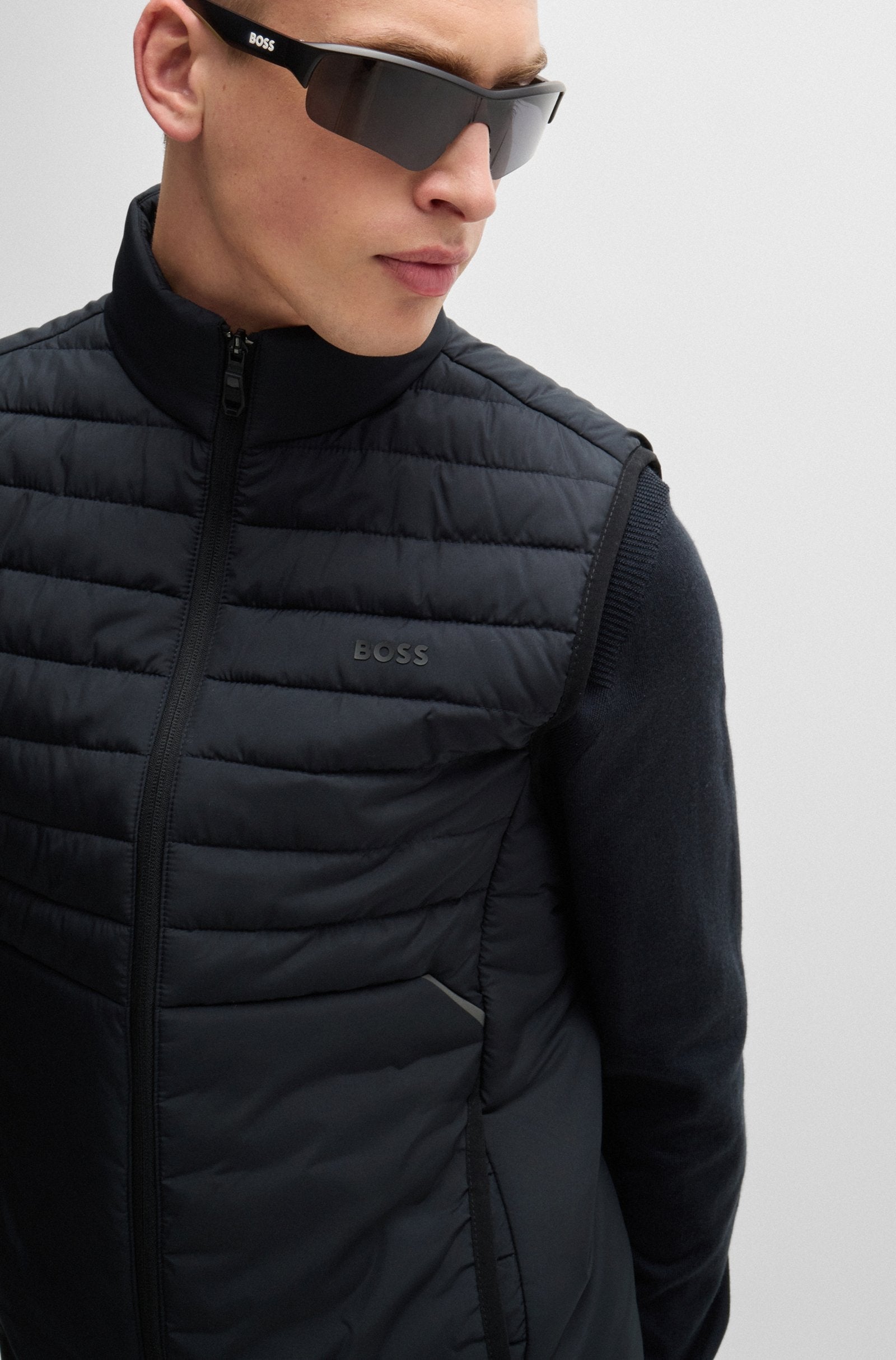 Boss Colete Gilet V Thor 2 Navy Navy_shot3