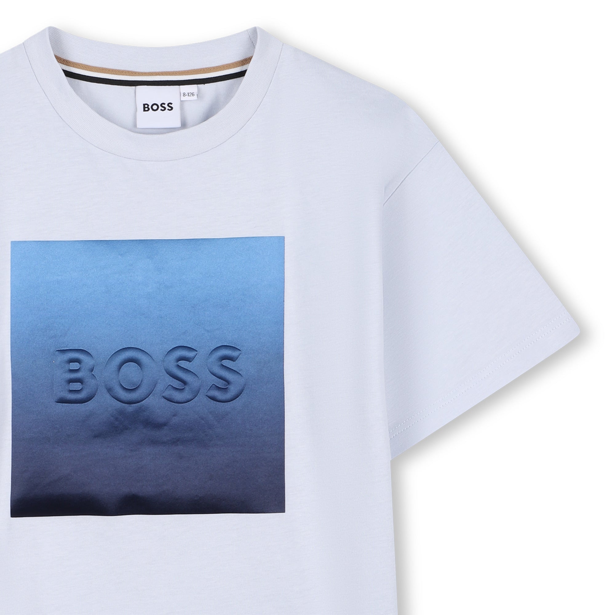 Boss Conjunto T Shirt Calcao T Shirt And Shorts J53007 Whi Nvy Branco Navy_shot8