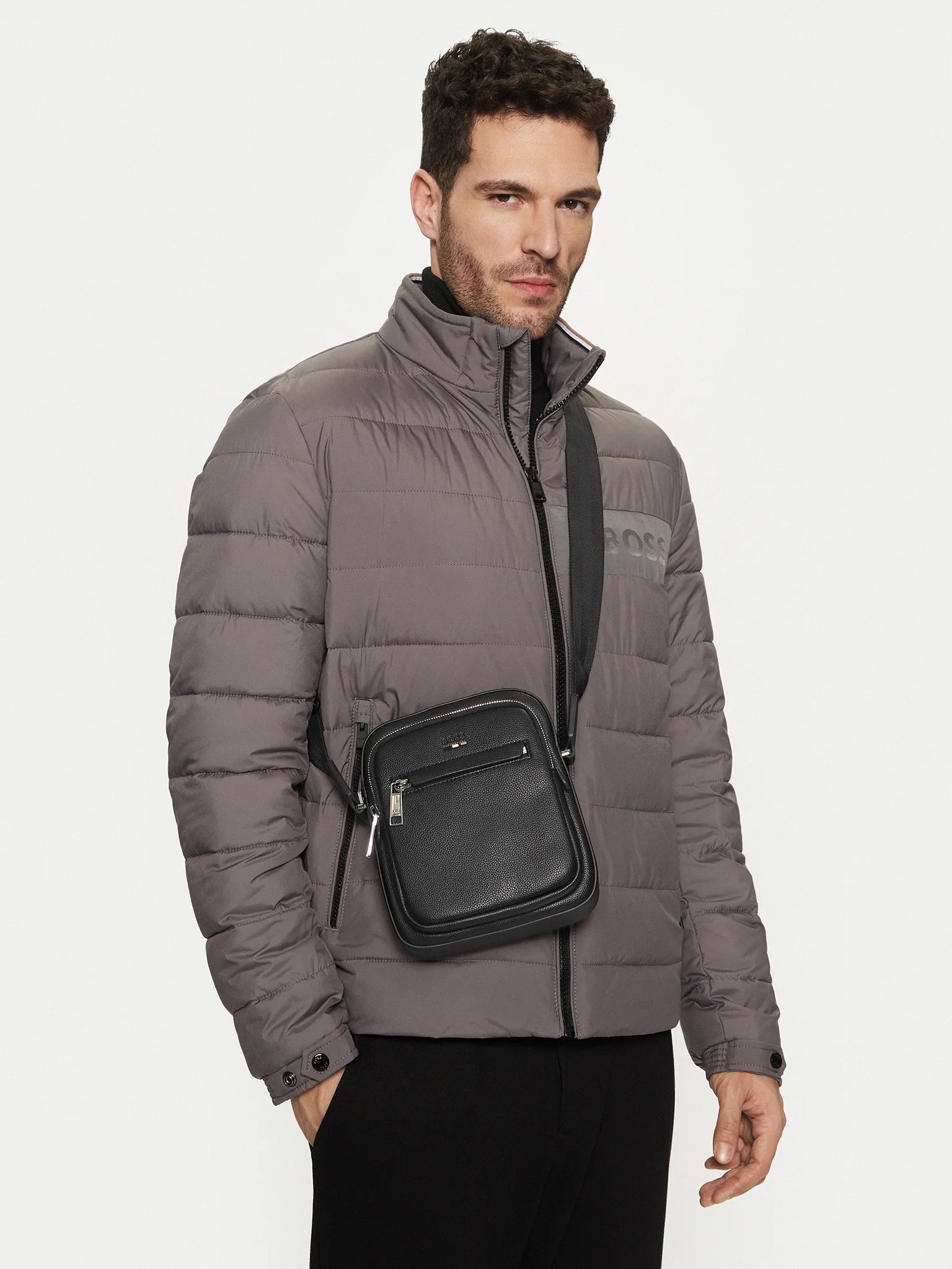 Boss Crossbody Ray Minicrossb Black Preto_shot1