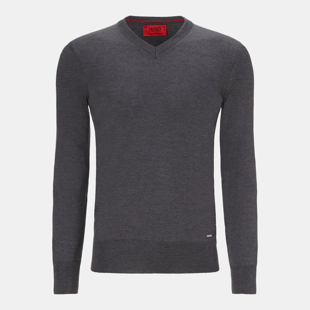 Boss Malha Sweater 50249340 Grey Cinza Shot2