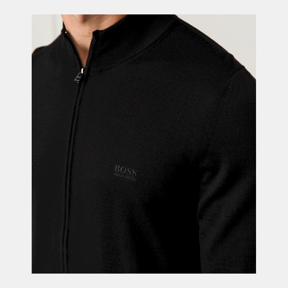 Boss Malha Sweater Balonso L Black Preto Shot2