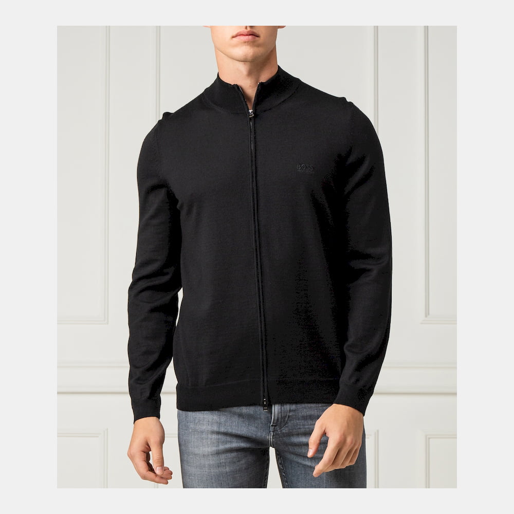 Boss Malha Sweater Balonso L Black Preto Shot6