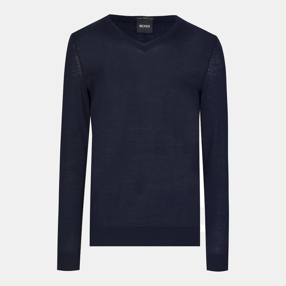 Boss Malha Sweater Melba P Dk.blue Azul Escuro Shot2