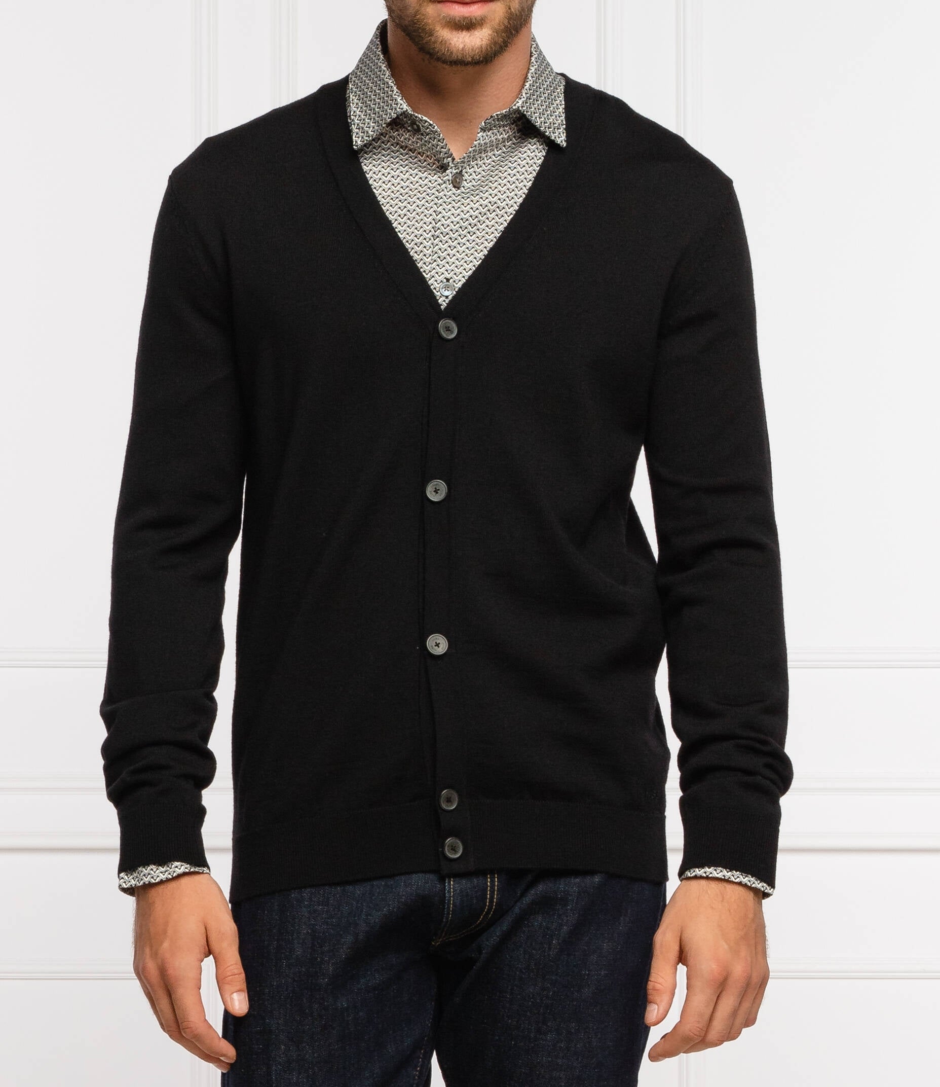 Boss Malha Sweater Sanjacopo3 Black Preto_shot2