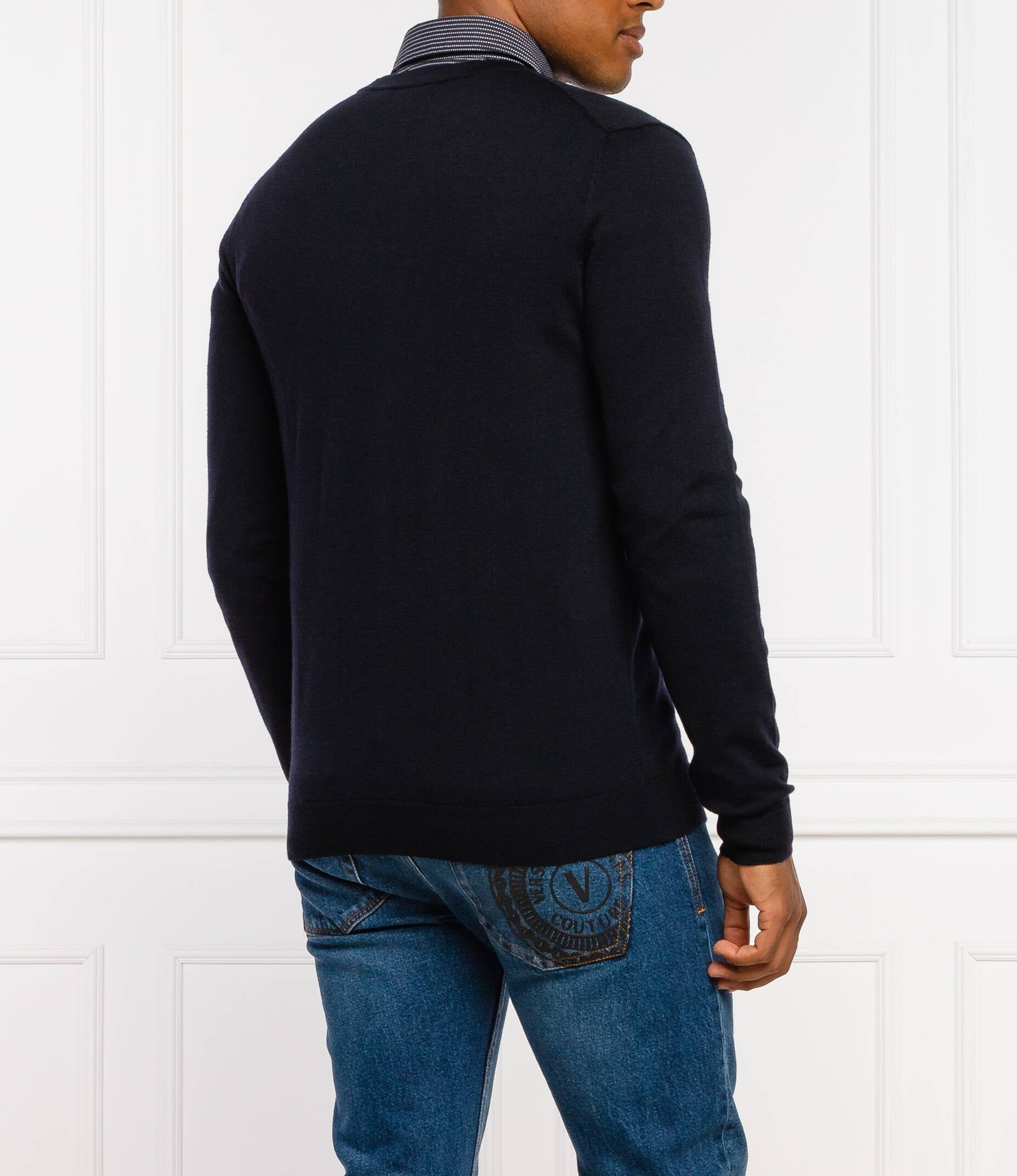 Boss Malha Sweater Sanjacopo3 Navy Navy_shot4