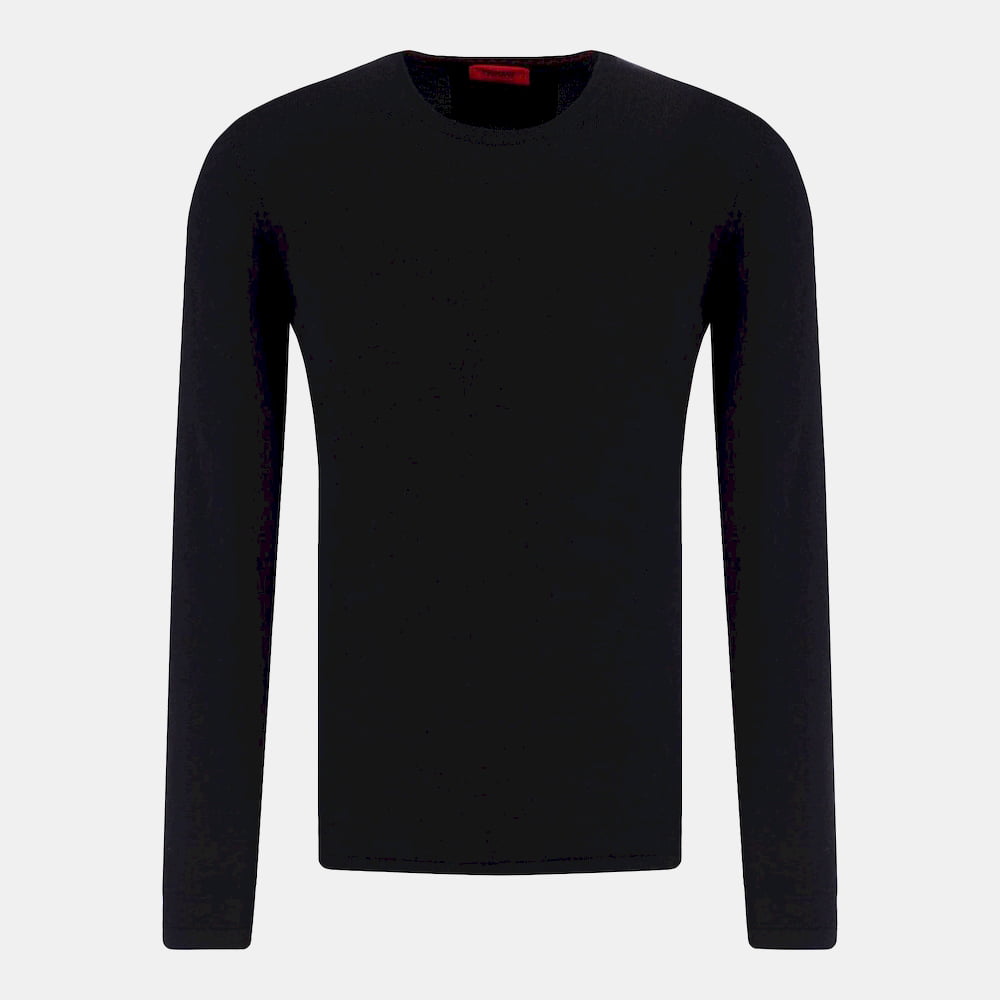 Boss Malha Sweater Sanpaolo1 Black Preto Shot10