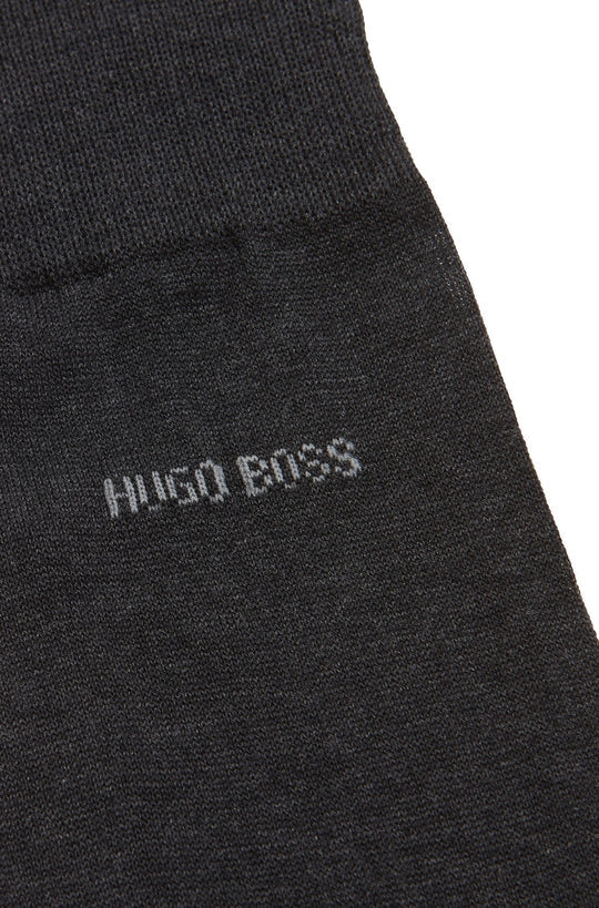 Boss Meias Socks Georgers Charcoal Charcoal_shot2