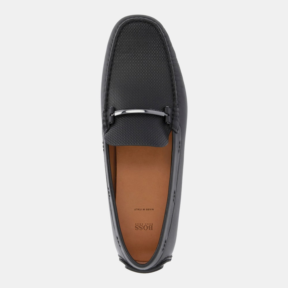 Boss Mocassins Loafer Drivermocchwhb Black Preto Shot4