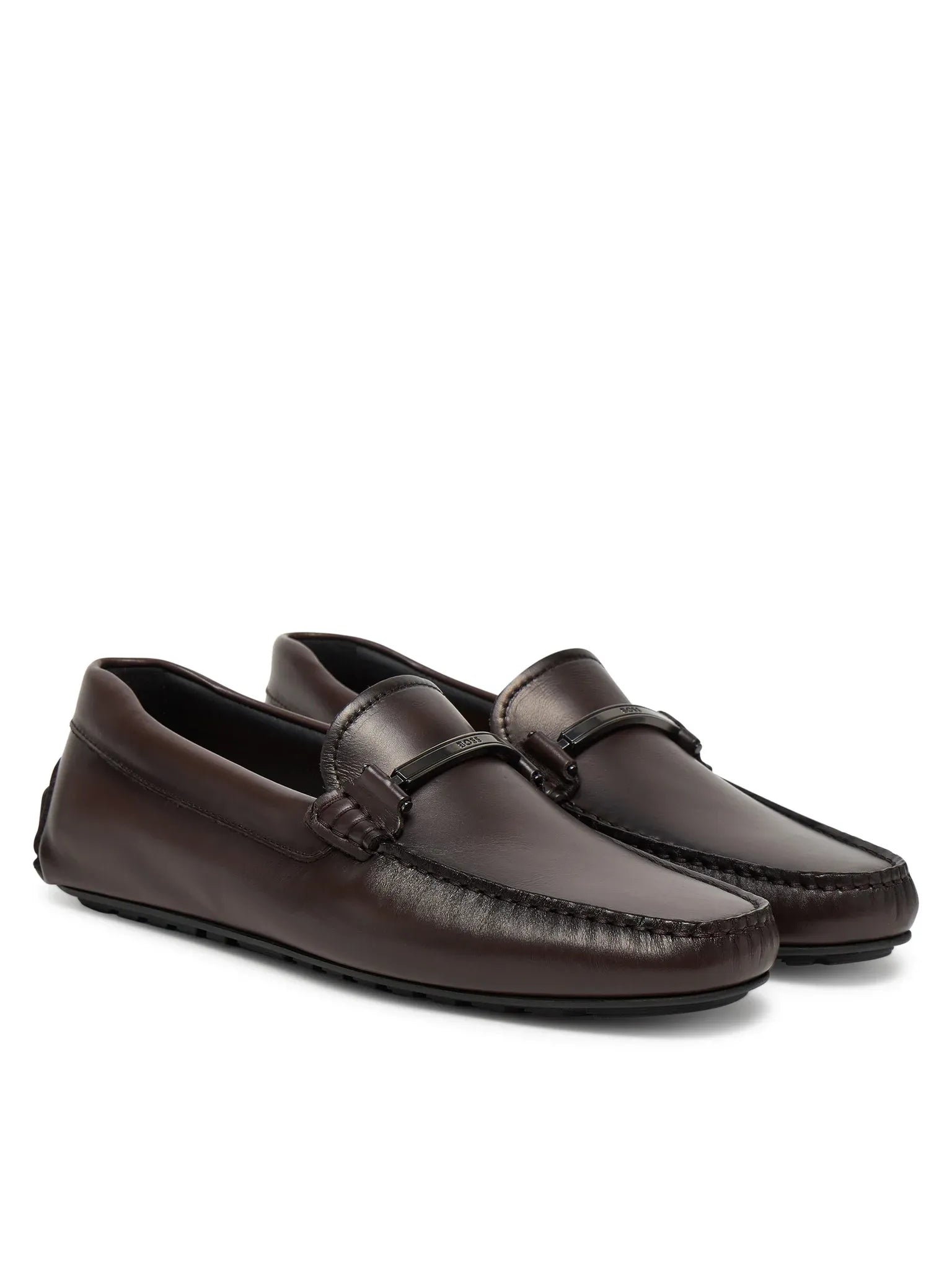 Boss Mocassins Loafer Noel Mocc Ltfh Dk.brown Castanho Escuro_shot2