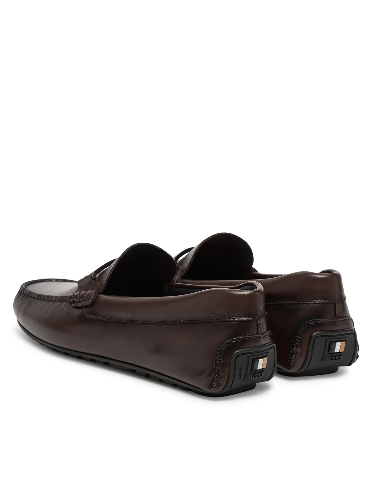 Boss Mocassins Loafer Noel Mocc Ltfh Dk.brown Castanho Escuro_shot3