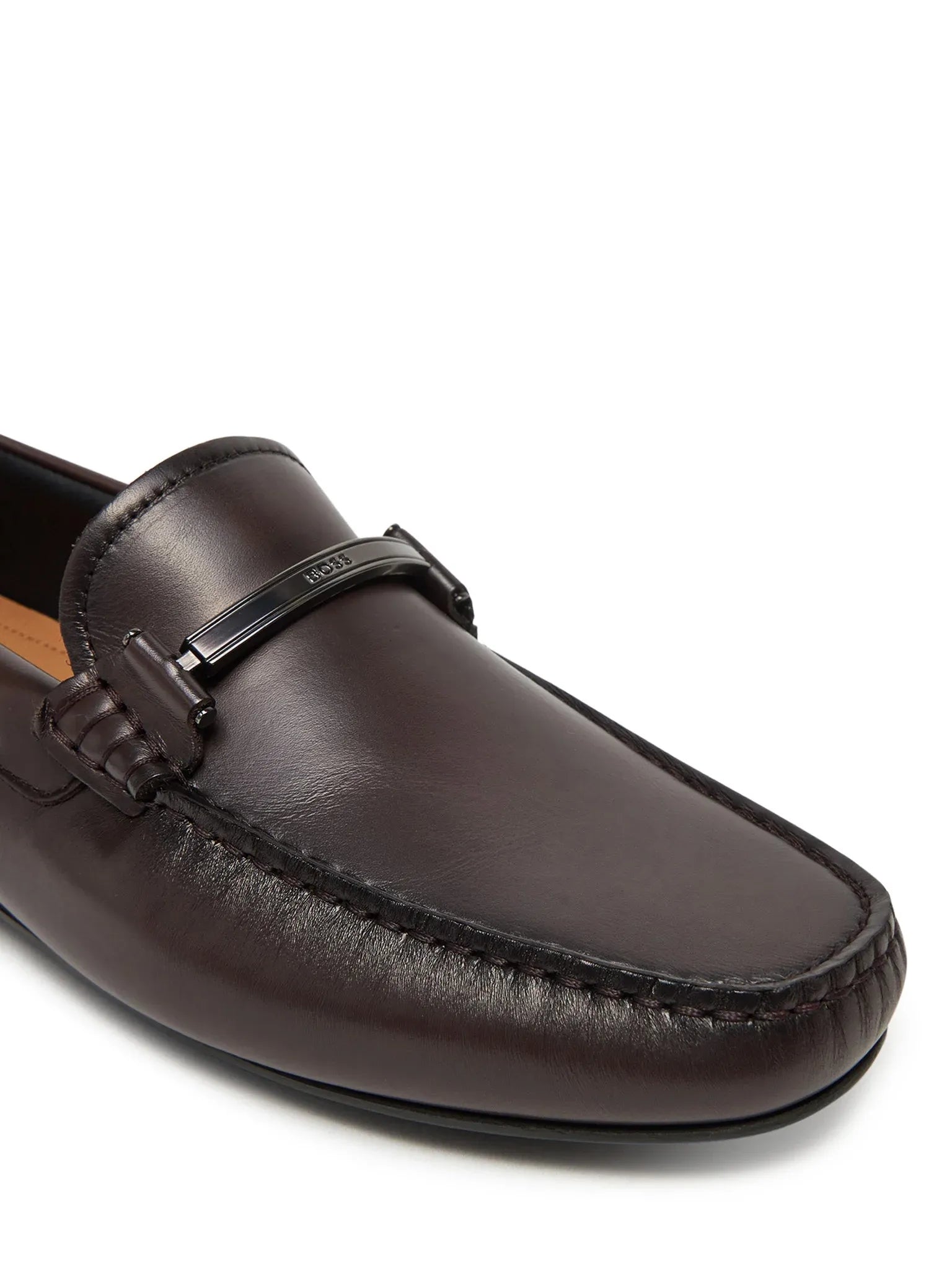 Boss Mocassins Loafer Noel Mocc Ltfh Dk.brown Castanho Escuro_shot6