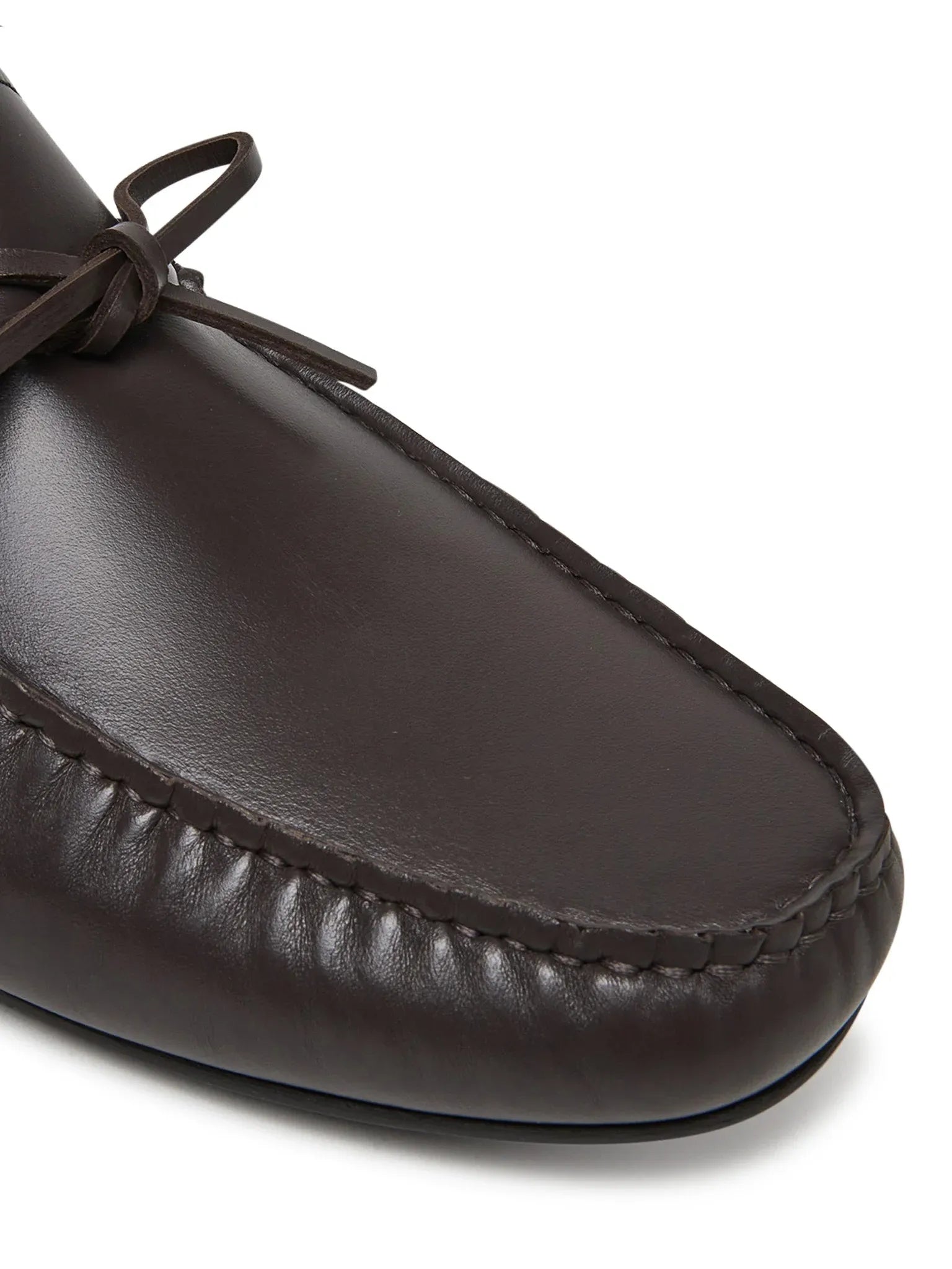 Mocassins Boss Castanho Escuro Noel Lace