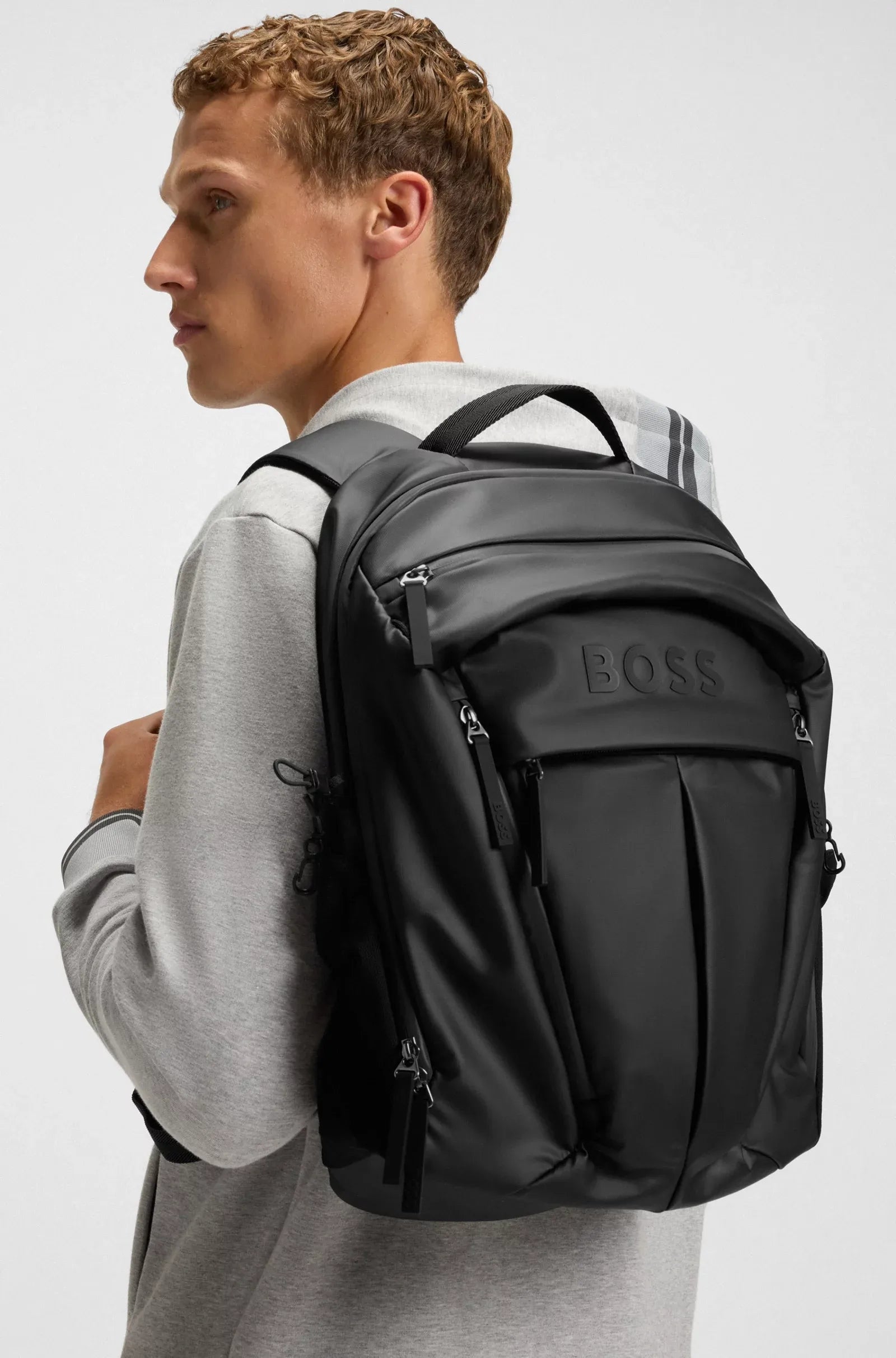 Boss Mochila Backpack Stormy N Back Black Preto_shot2