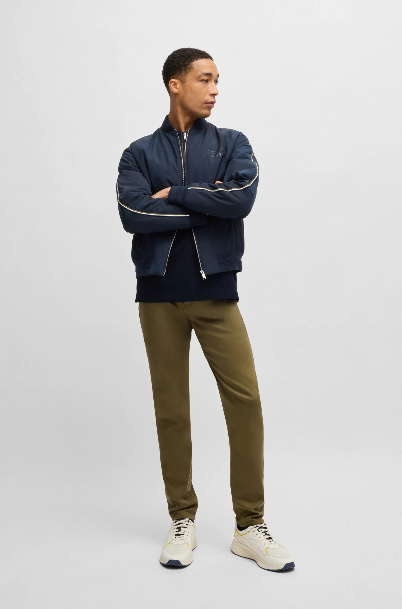 Boss Polo H Paras71 Ps Dk.blue Azul Escuro_shot2