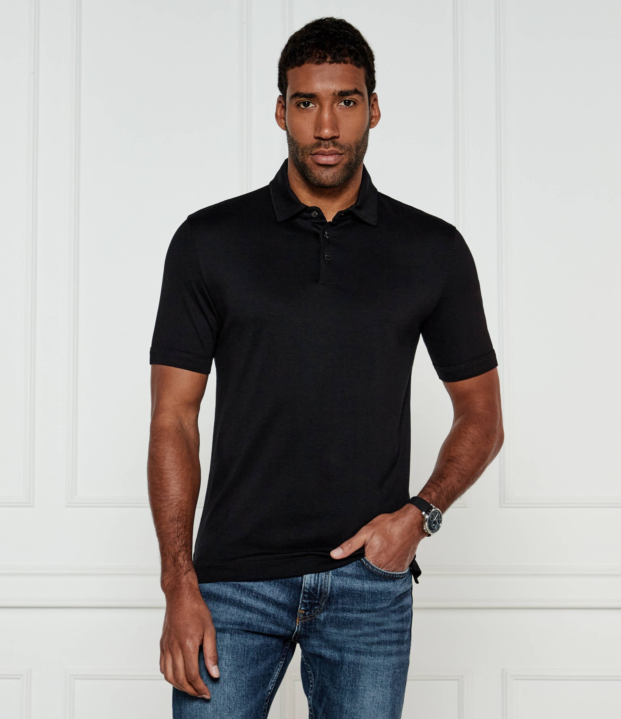 Boss Polo H Press57 Black Preto_shot1