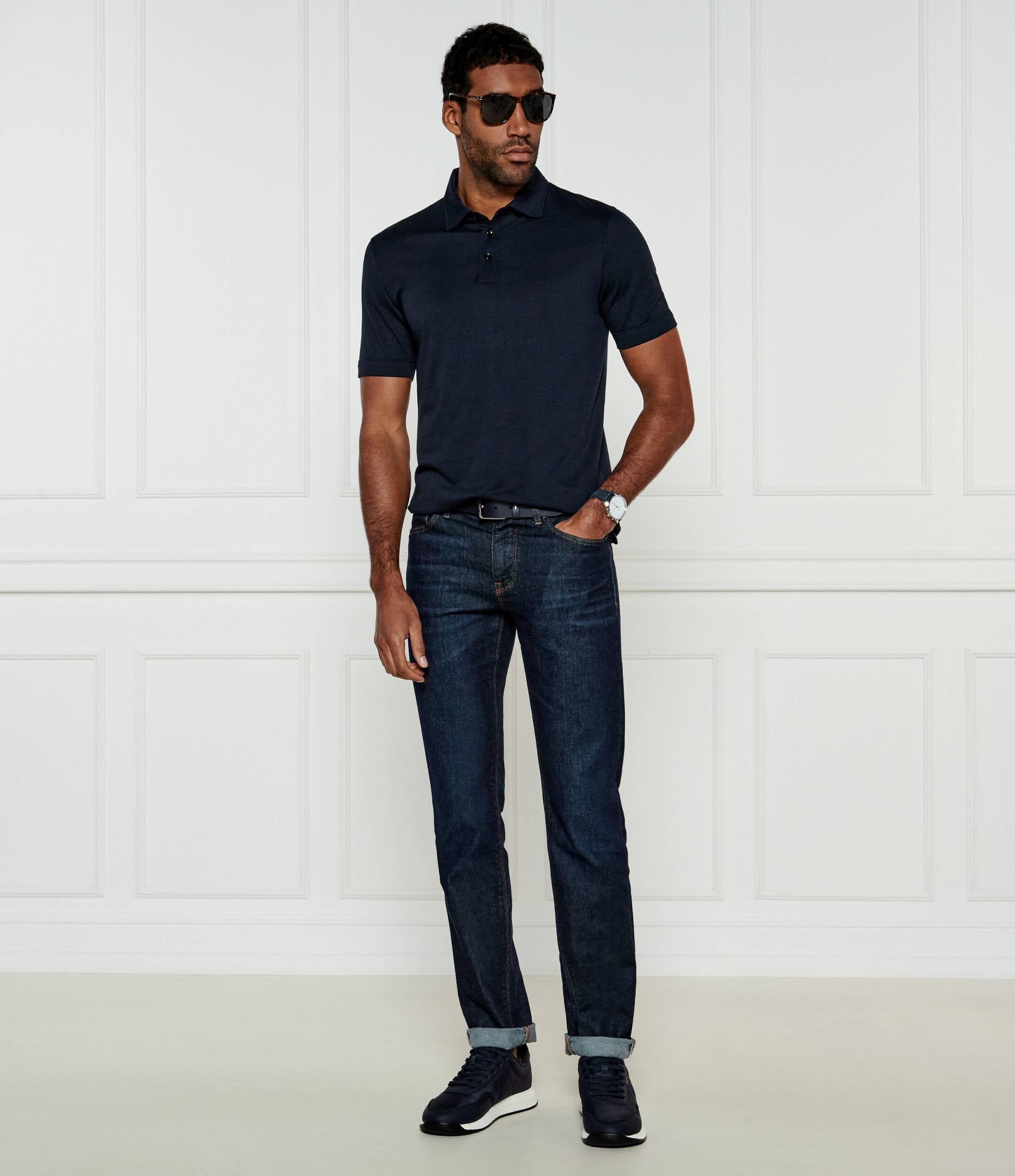 Boss Polo H Press57 Navy Navy_shot5