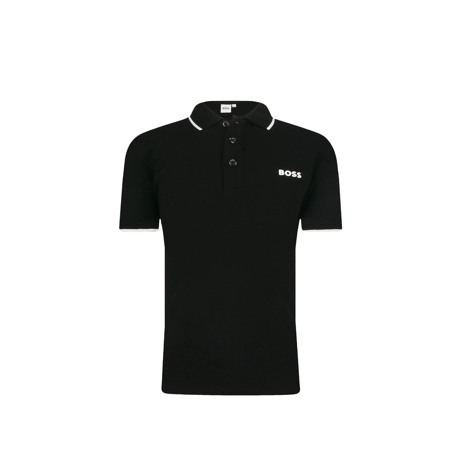 Boss Polo J25p26 Black Preto_shot2