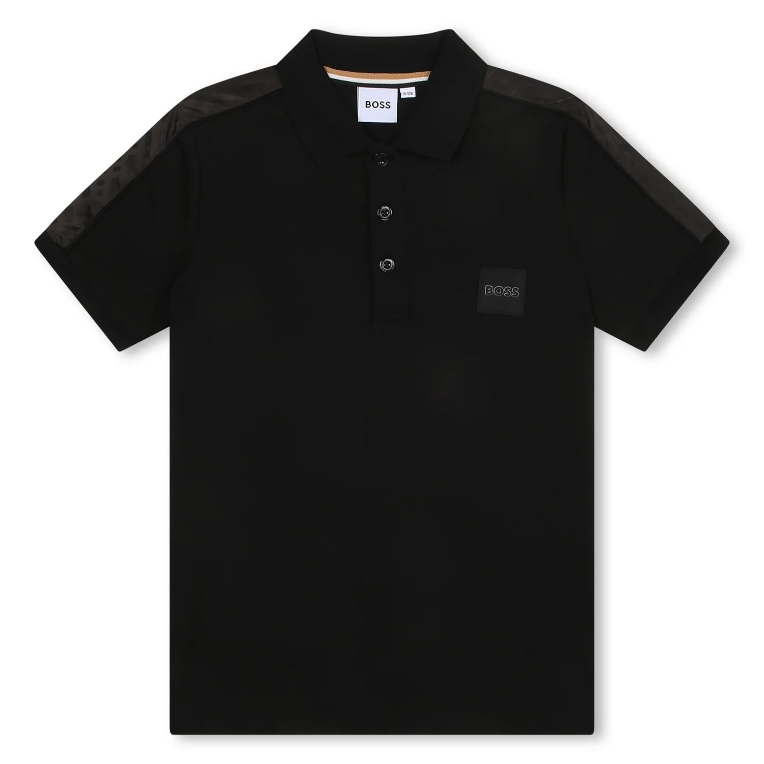 Boss Polo J25q00 Black Preto_shot1