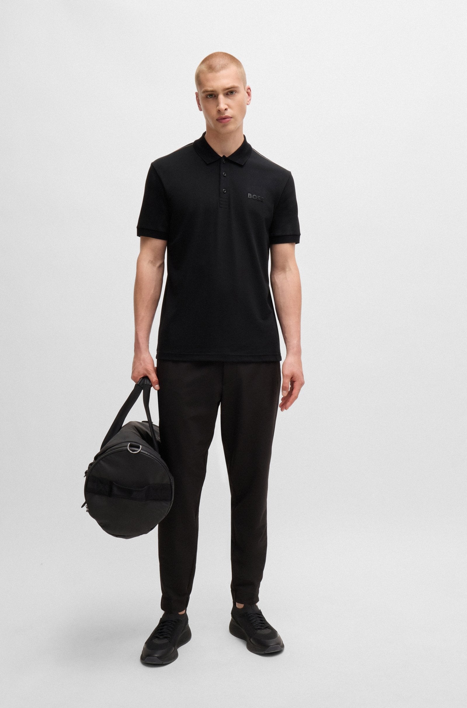 Boss Polo Paddy Mirror N Black Preto_shot2