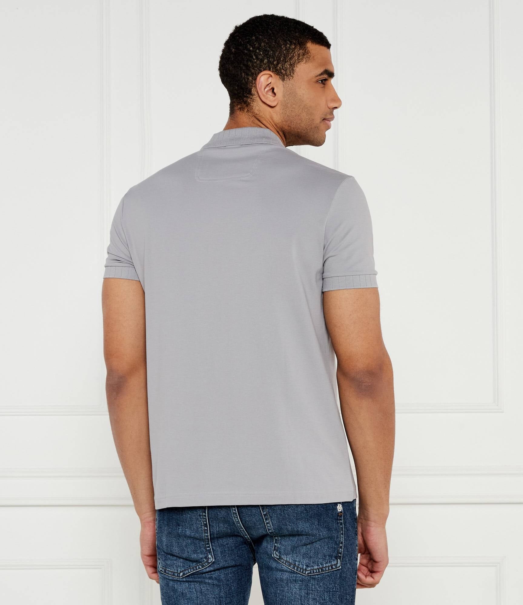 Boss Polo Paddydropneedl Lt.grey Cinza Claro_shot1