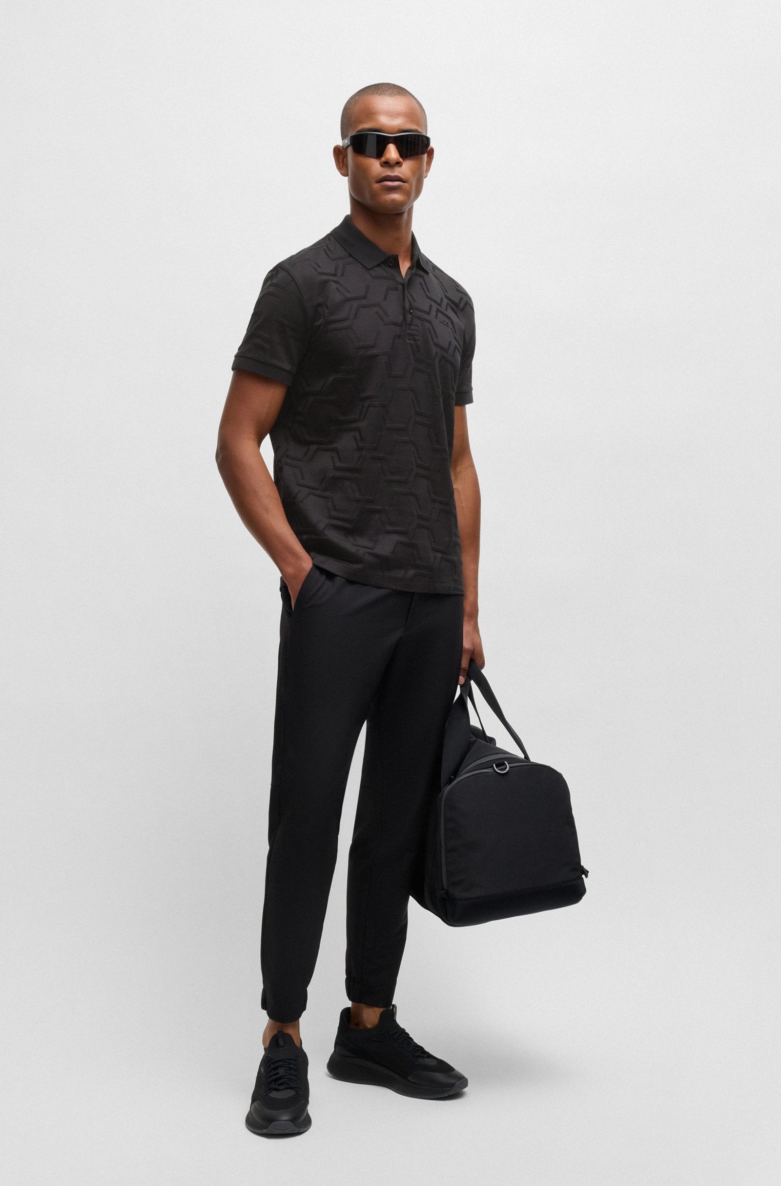 Boss Polo Paddyhexaquilt Black Preto_shot2