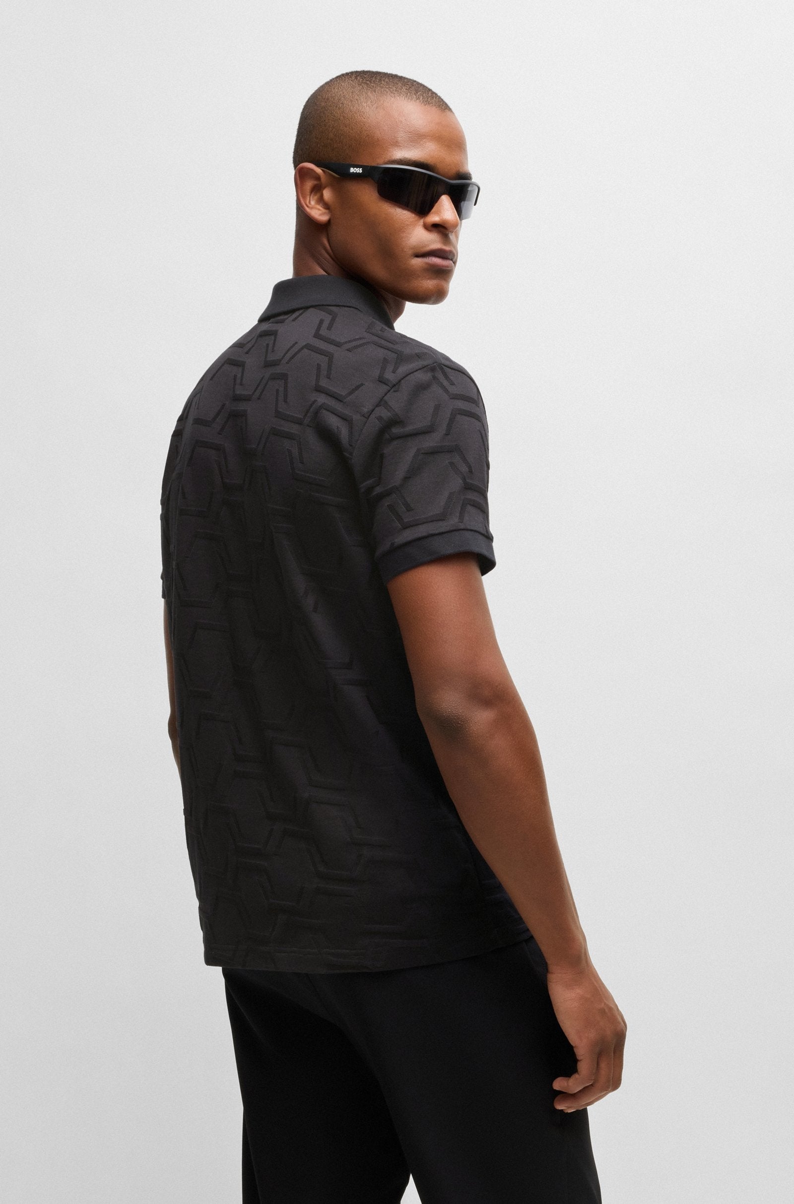 Boss Polo Paddyhexaquilt Black Preto_shot5