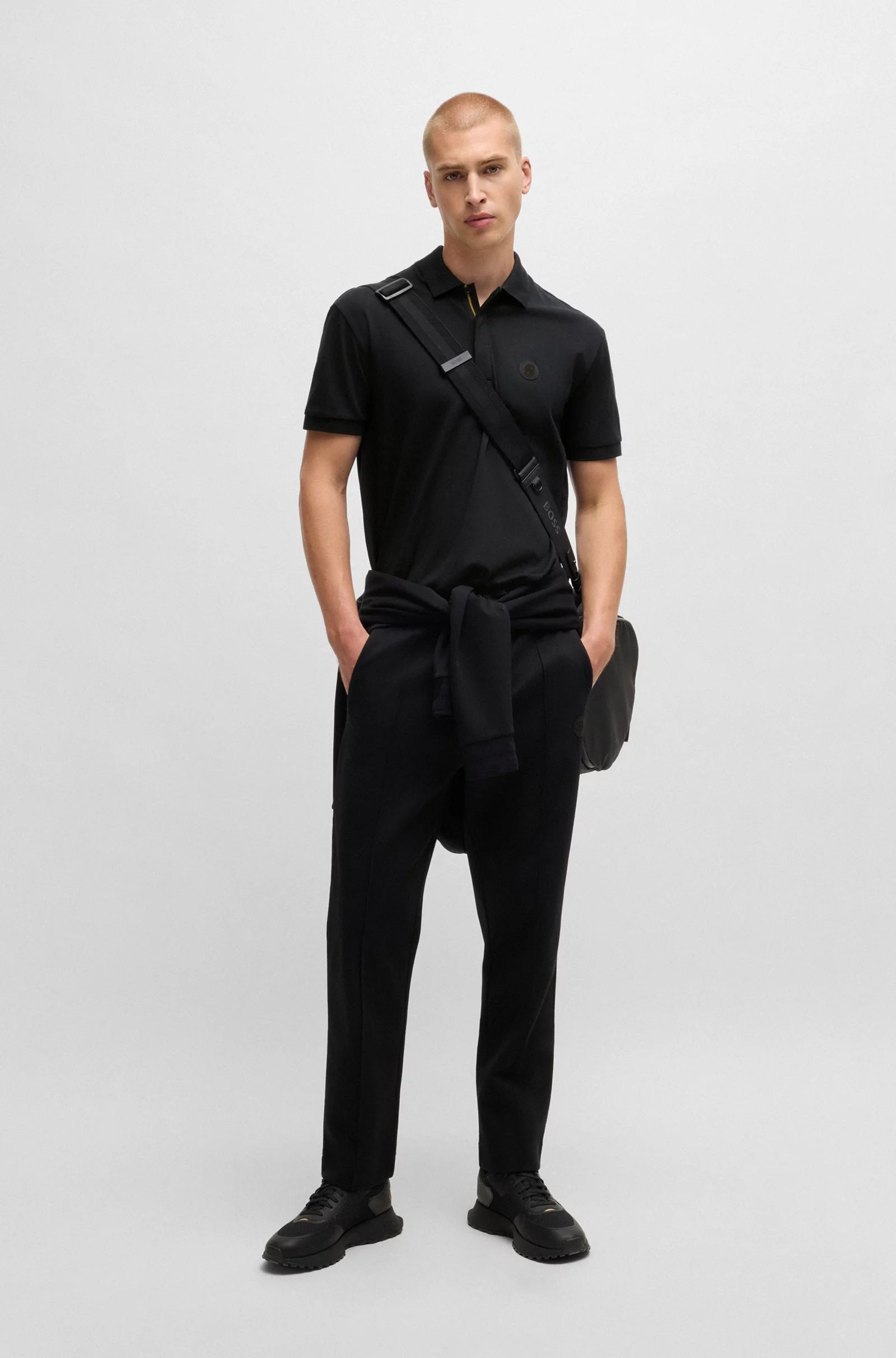 Boss Polo Paddytl Black Preto_shot2
