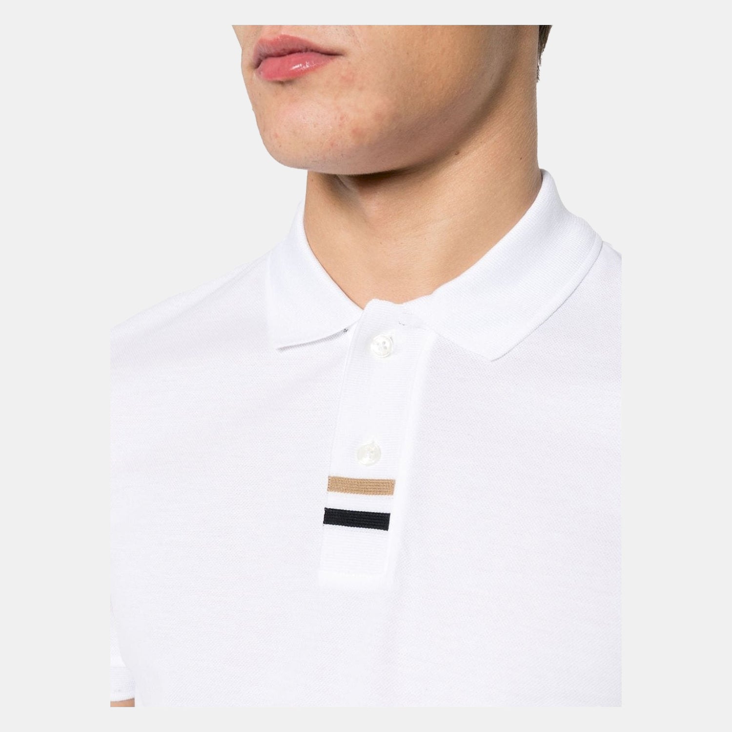 Boss Polo Parlay424 White Branco_shot2