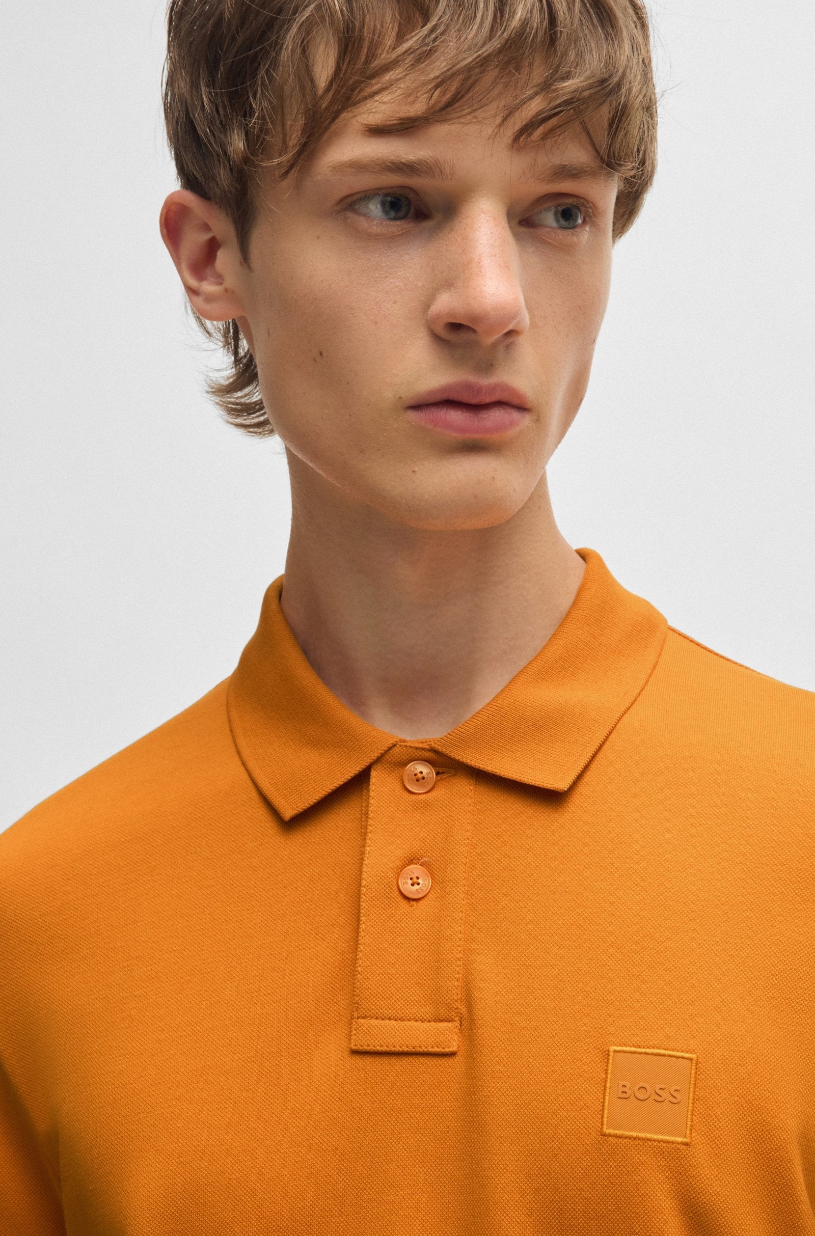 Boss Polo Passenger Orange Laranja_shot3
