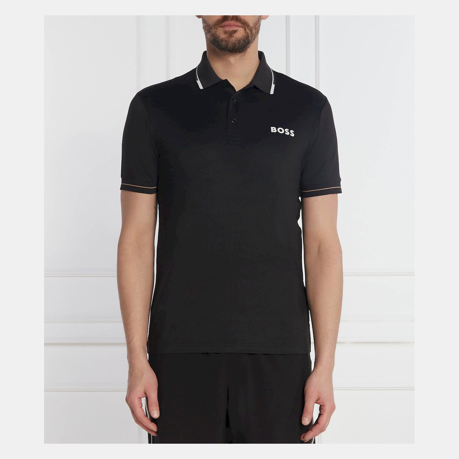 Boss Polo Paul Pro Black Preto_shot2